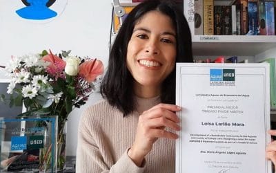 A student of the Master in Renewable Energies, Climate Change and Sustainable Development (MERYCSE) wins the Extraordinary Prize for the 2019/20 academic year