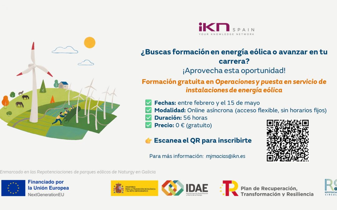 Curso: «Operaciones y Puesta en Servicio de Instalaciones de Energía Eólica»