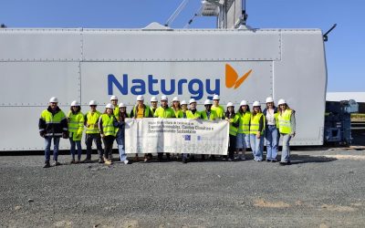 Visita al proyecto de repotenciación de Naturgy en Somozas